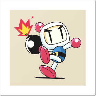 Bomberman / Dyna Blaster (Throw) Posters and Art